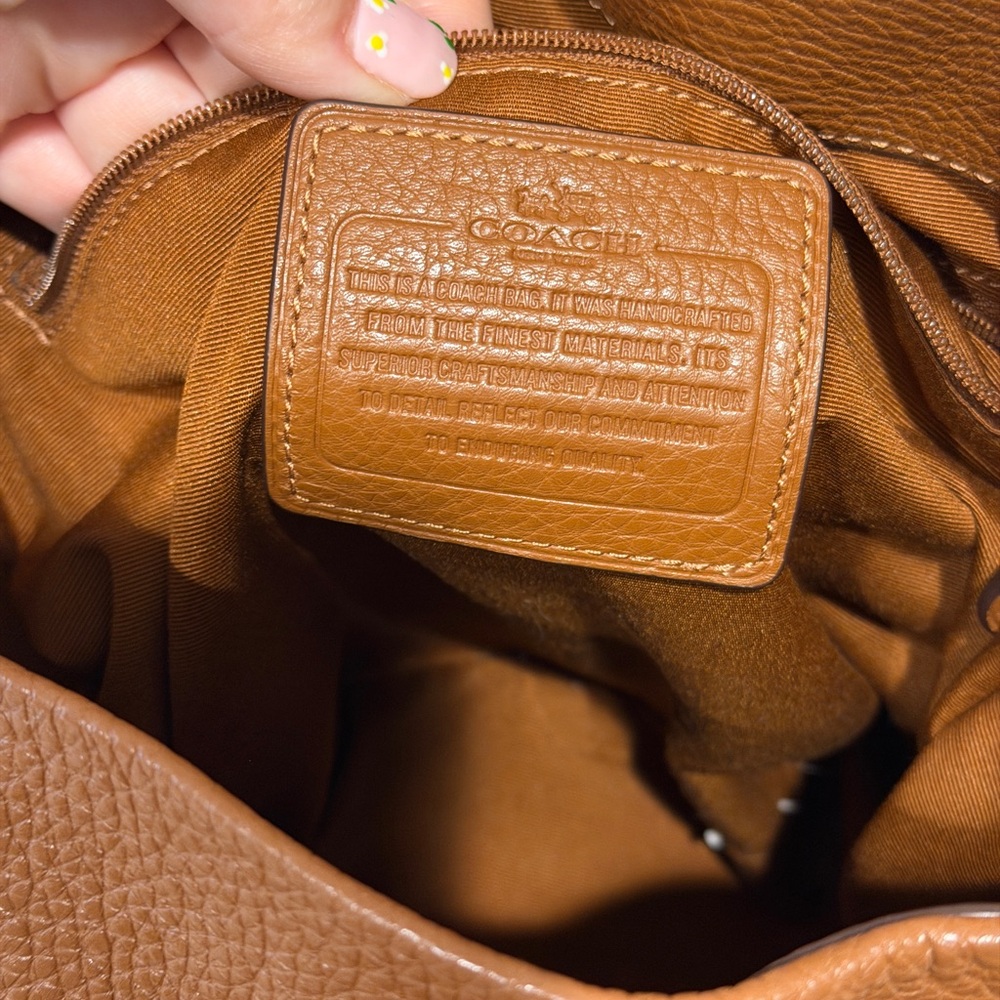 COACH PHOEBE MADISON LEATHER HOBO - Picture 11 of 15